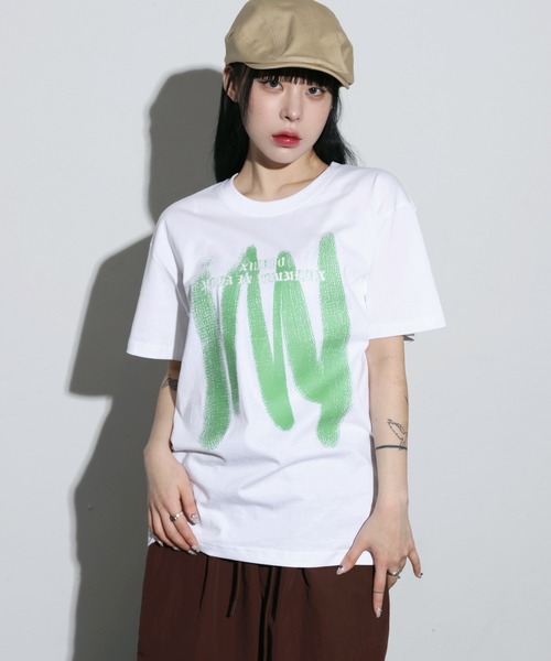 「FOLLOWIN」 半袖Tシャツ FREE ホワイト レディース_画像5