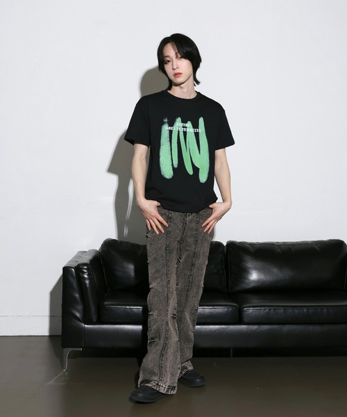 「FOLLOWIN」 半袖Tシャツ FREE ホワイト レディース_画像6