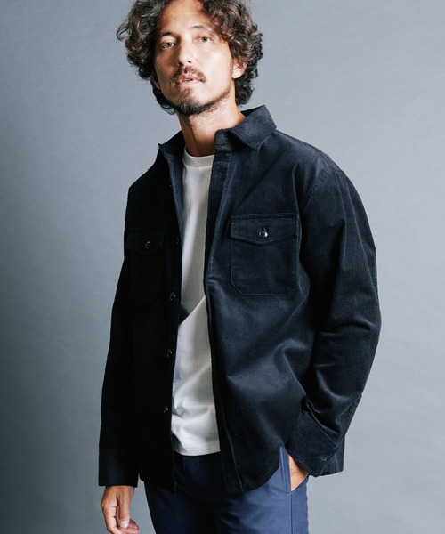 Magine（マージン） シャツ CTN CORDUROY WORK SHIRTS:コットン