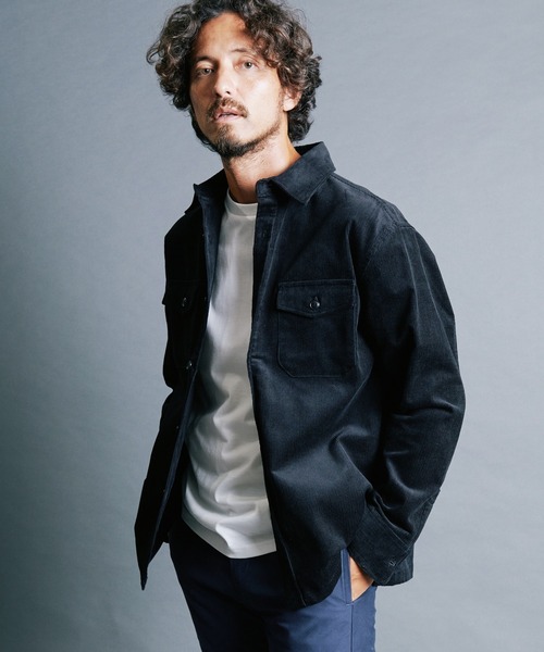 Magine（マージン） シャツ CTN CORDUROY WORK SHIRTS:コットン