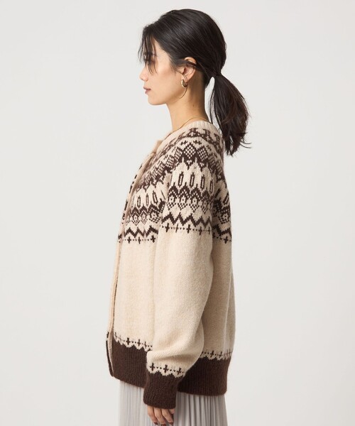 green label relaxing（グリーンレーベルリラクシング） カーディガン