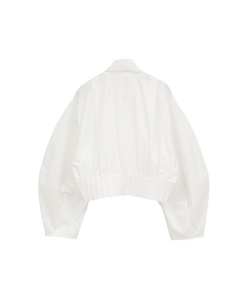 ブラウス シャツ RIBBON ZIP SHIRTS レディースの画像