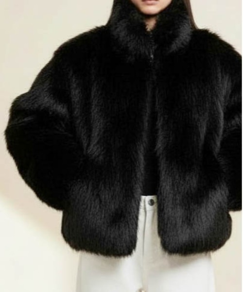 Per sist ence（パーシエンス） ブルゾン アウター フェイクファー