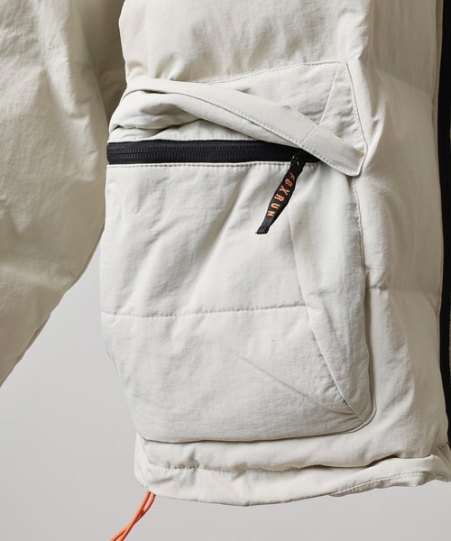 バ*ビ様   ダウンジャケット XSサイズ ダウンジャケット ダウン サイドポケットパテッドジャケット メンズ