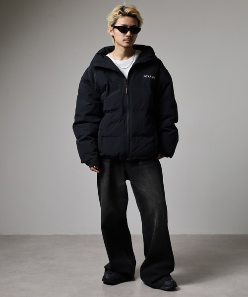 FOXRUN ダウンジャケット ダウン サイドポケットパテッドジャケット