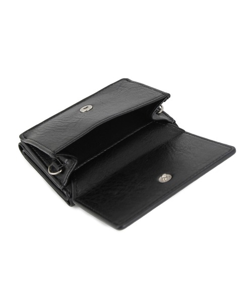 GYDA マイクロミニ三つ折り財布　col/ BK GYDA（ジェイダ） ミニ 財布 「WEB限定商品」GYDA (ジェイダ)GYDA