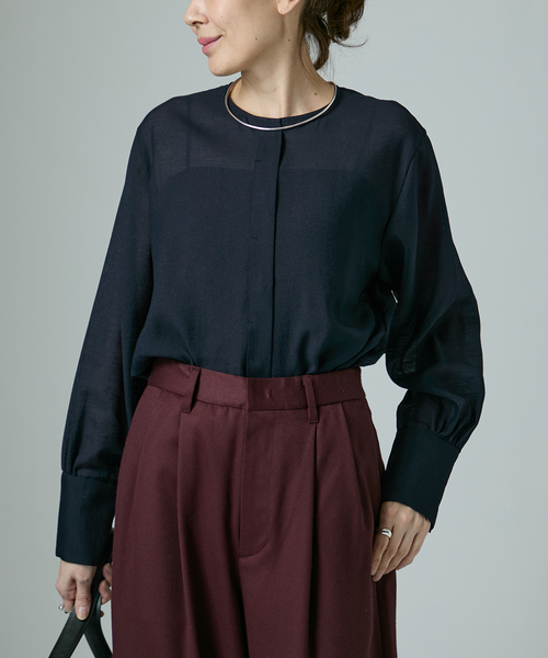 VERMEIL par iena シアーブラウス VERMEIL par iena（ヴェルメイユパーイエナ） ブラウス シャツ 「追加6