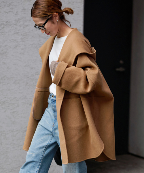 FRAMeWORK（フレームワーク） コート FREE ブラック レディース