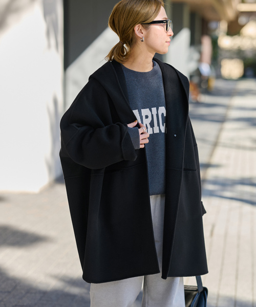 FRAMeWORK（フレームワーク） コート FREE ブラック レディース