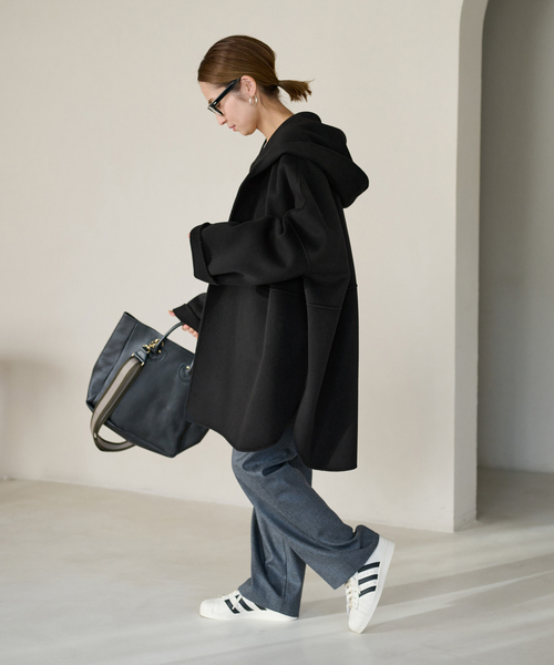 FRAMeWORK（フレームワーク） コート FREE ブラック レディース