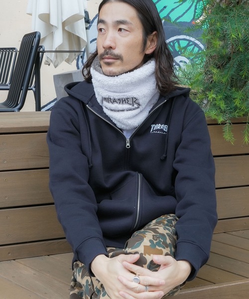 THRASHER（スラッシャー） ネックウォーマー スヌード メンズ