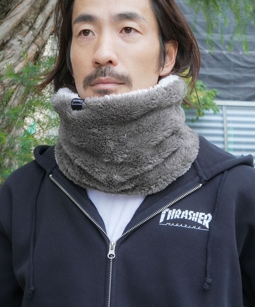 THRASHER（スラッシャー） ネックウォーマー スヌード メンズ