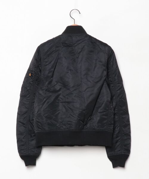 「Alpha Industries」 ブルゾン M ブラック レディース_画像2
