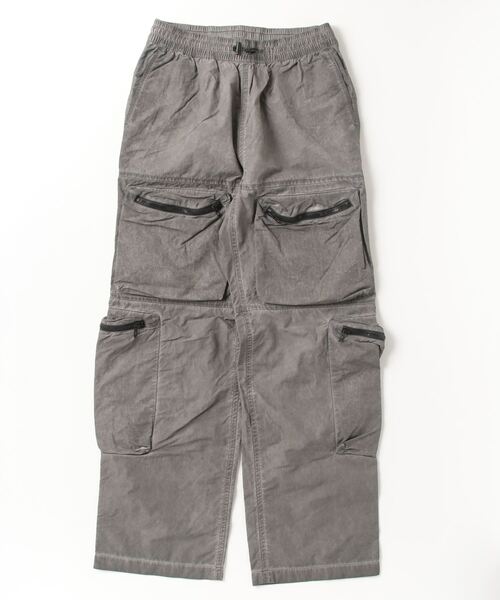DIESEL ディーゼル ナイロン ジップアップ ハイウエスト カーゴパンツ DIESEL ディーゼル ナイロン ジップアップ ハイウエスト カーゴパンツ