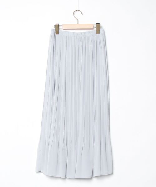 「SALON」 プリーツスカート FREE グレー レディース_画像2