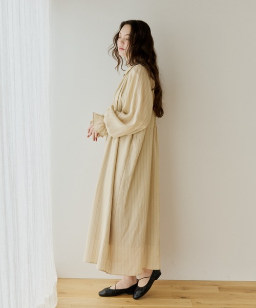 OLUN ワンピース stripe onepiece/ストライプワンピース : ZOZOTOWN