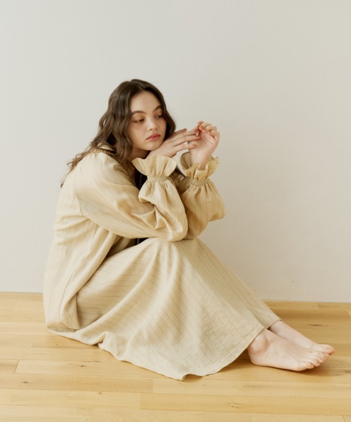 OLUN ワンピース stripe onepiece/ストライプワンピース : ZOZOTOWN