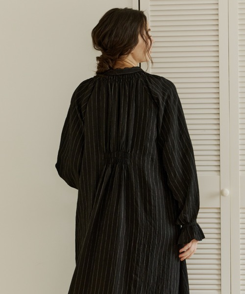 OLUN ワンピース stripe onepiece/ストライプワンピース : ZOZOTOWN