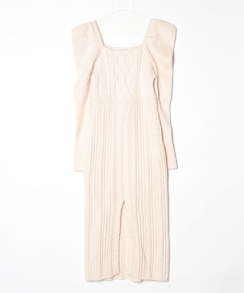 Her lip to ニットワンピース M ホワイト レディース : ZOZOTOWN Yahoo