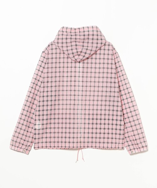 ナイロンジャケット Swing Jacket Hoodie Nylon Airy Plaid メンズの画像