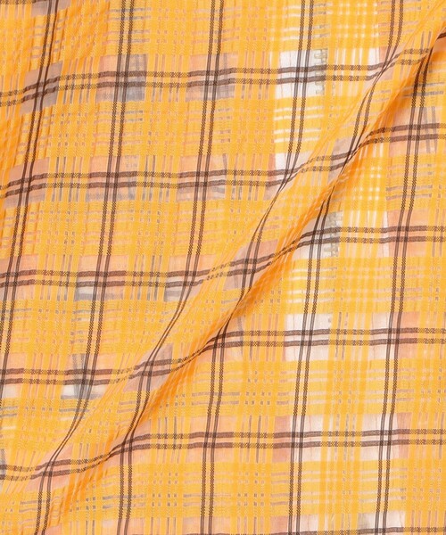 ナイロンジャケット Swing Jacket Hoodie Nylon Airy Plaid メンズの画像