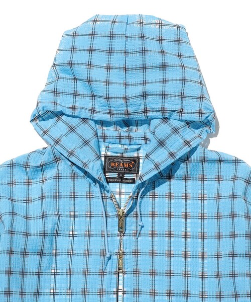 BEAMS+（ビームスプラス） ナイロンジャケット Swing Jacket Hoodie