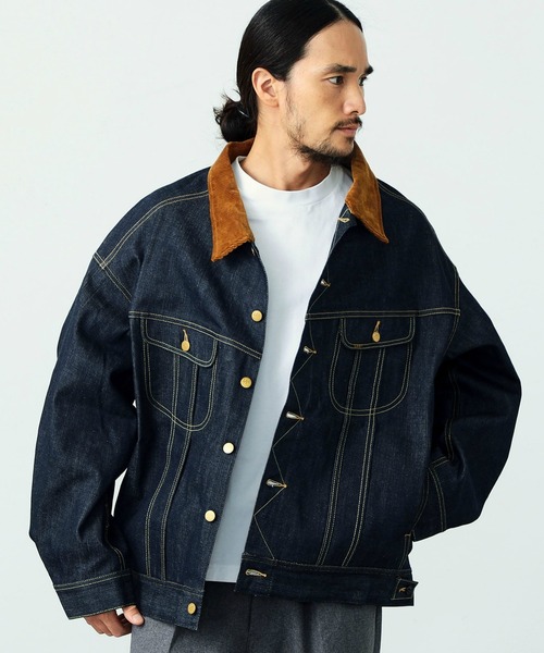 Lee（リー） デニムジャケット MEDIUM ノンウォッシュ メンズ