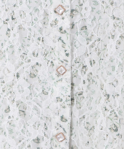 「axes femme POETIQUE」 半袖ブラウス MEDIUM キナリ レディース_画像9