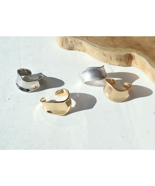 「GOLDY」 バングル FREE シルバー レディース_画像3