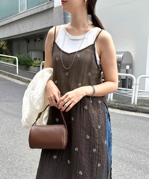 andme（アンドミー） ワンピース 「新色追加」小花柄シアー