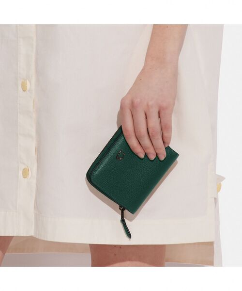 COACH グリーン ハンドバッグと財布セット COACH（コーチ） 財布 ONE グリーン系その他 レディース : ZOZOTOWN