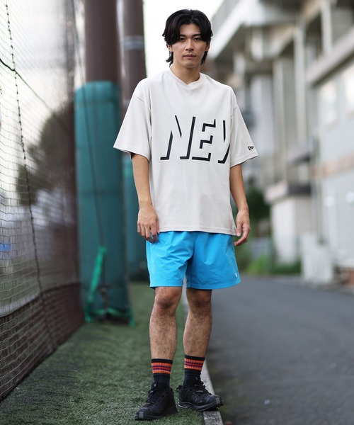 「NEW ERA」 半袖Tシャツ M ホワイト メンズ_画像4