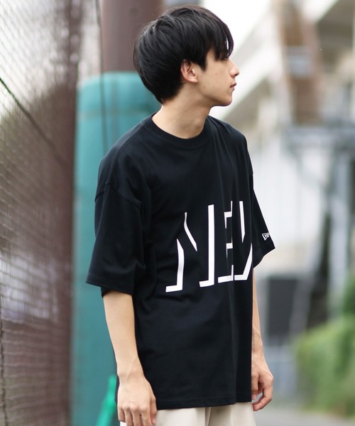 「NEW ERA」 半袖Tシャツ M ホワイト メンズ_画像8