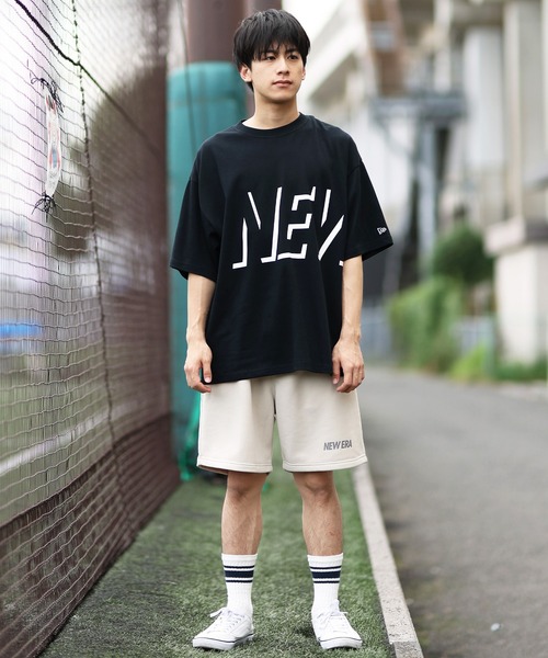 「NEW ERA」 半袖Tシャツ M ホワイト メンズ_画像9