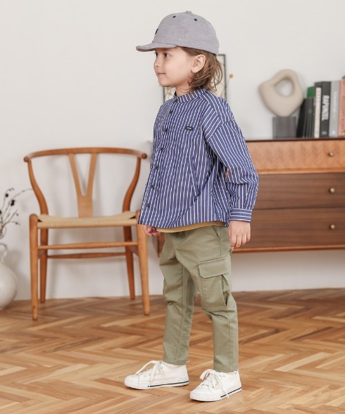 「n.o.u.s」 「KIDS」長袖シャツ 120cm ブラック キッズ_画像8