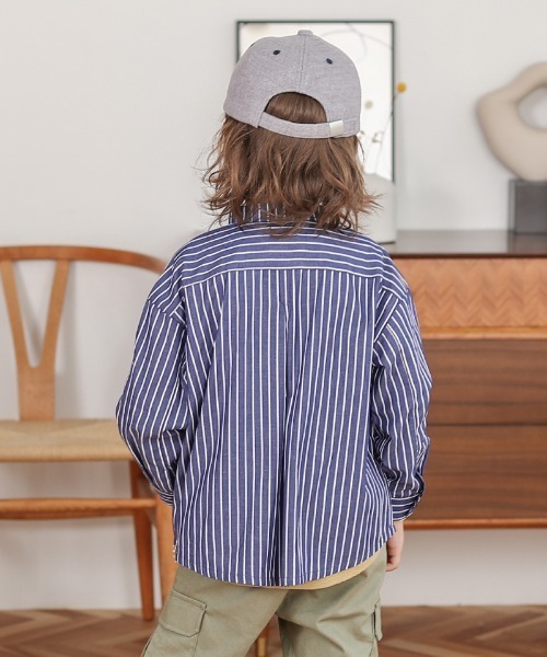 「n.o.u.s」 「KIDS」長袖シャツ 120cm ブラック キッズ_画像9