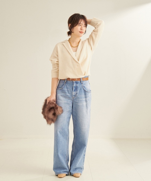 plage（プラージュ） デニムパンツ 34 ブラック レディース : ZOZOTOWN