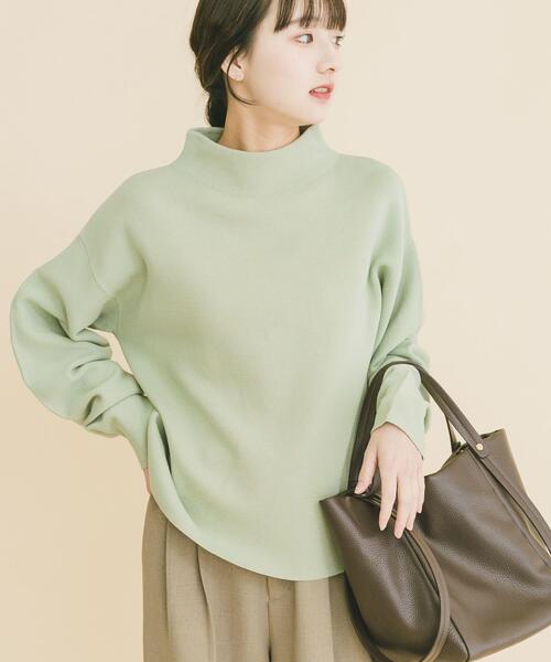 値下げ！【CITY SHOP】AZE PULLOVER ニット　カーキ ITEMS URBANRESEARCH（アイテムズ アーバンリサーチ） ワンピース