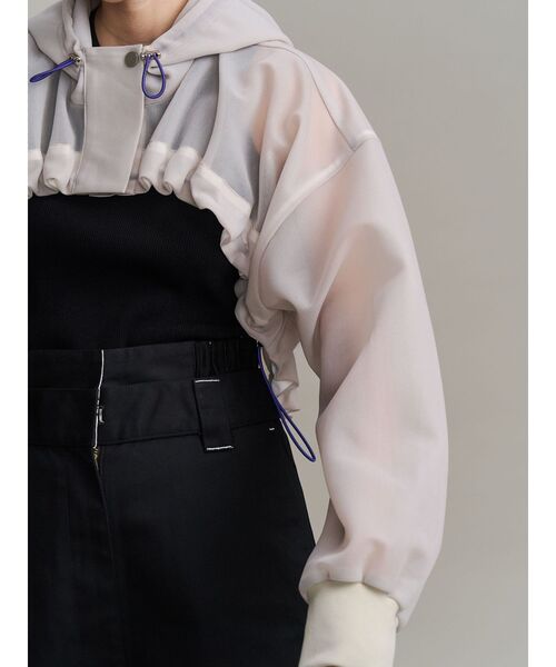 UN3D.（アンスリード） ブルゾン アウター SPONGY SHEER SHORT BLOUSON