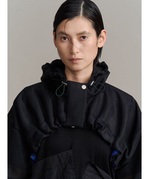 UN3D.（アンスリード） ブルゾン アウター SPONGY SHEER SHORT BLOUSON