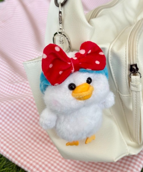 WEGO（ウィゴー） キーホルダー WEGO/ヘアバンドひよこぬいぐるみ