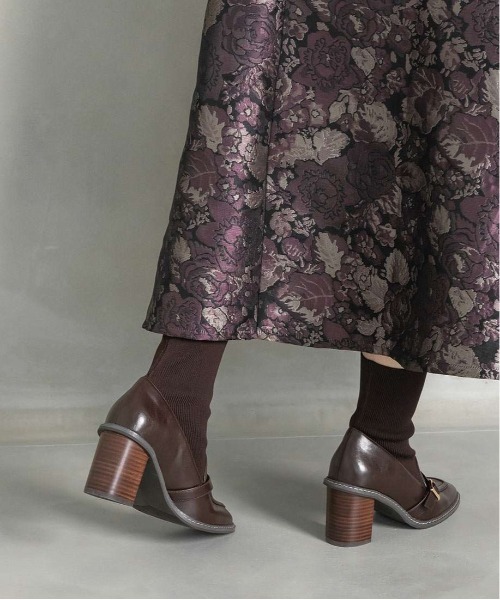 「RANDA」 ショートブーツ M ブラック レディース_画像5