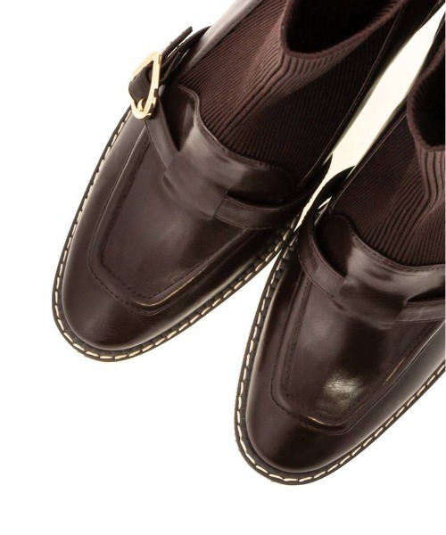 「RANDA」 ショートブーツ M ブラック レディース_画像9