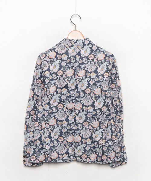 「BEAMS BOY」 テーラードジャケット ONE SIZE ネイビー レディース_画像2