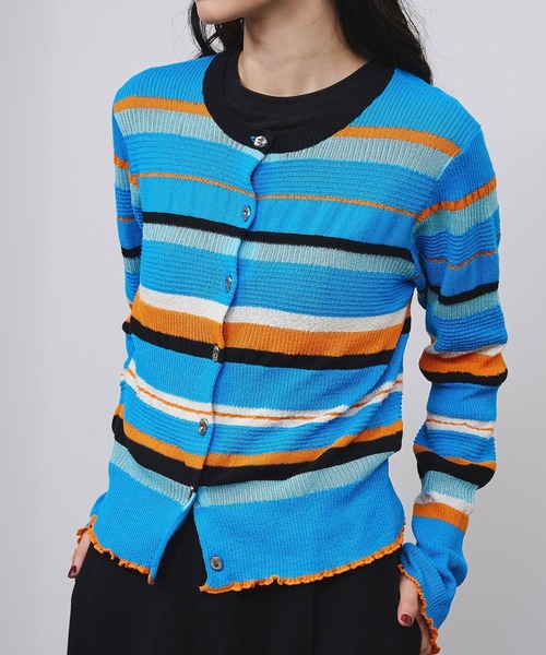 ローズバッド/カーディガン ROSE BUD（ローズバッド） カーディガン LOW GAUGE KNIT CARDIGAN