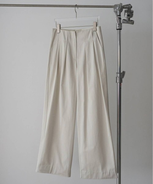 anuke☆パンツ anuke（アンヌーク） パンツ anuke Twill Loose Pants レディース