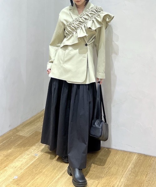 STYLEMIXER（スタイルミキサー） スカート タックプリーツフレア