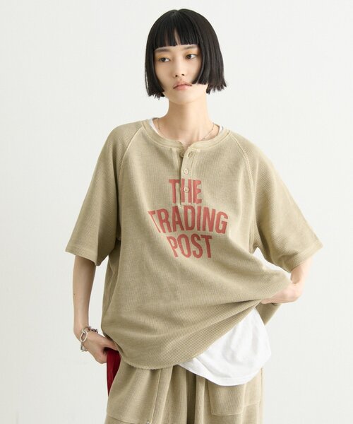 CIAOPANIC TYPY（チャオパニックティピー） ヘンリーネック tシャツ