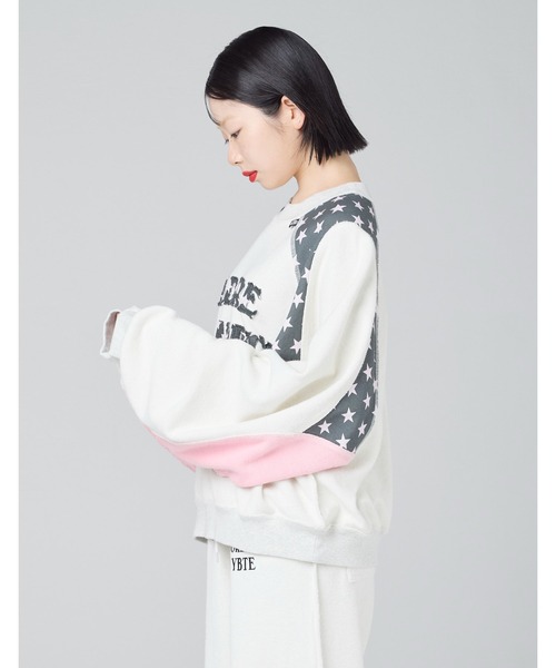 リトルサニーバイト スウェットワンピース little sunny bite Cherriessweaterdress/さくらんぼスウェット