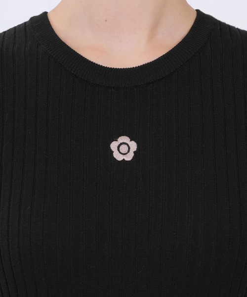 新品❣️マリークワント マリクワ シフォン ドッキング ワンピース 花柄 M MARY QUANT（マリークヮント） ワンピース マリークワント ドッキング